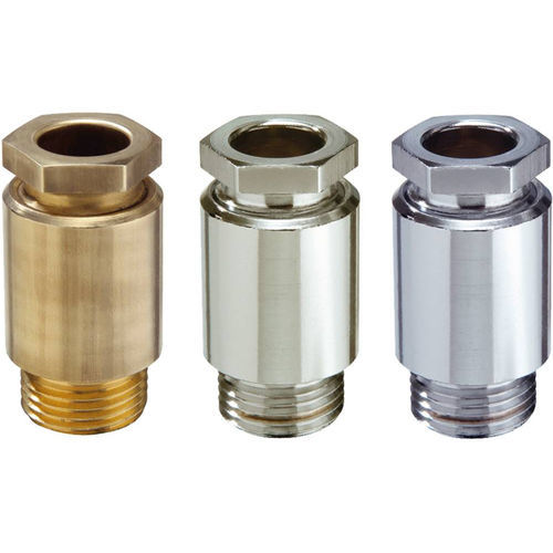 Кабельная втулка из никелевой латуни - KVMP series - WISKA Hoppmann GmbH - IP54 / резьбовая / прямая