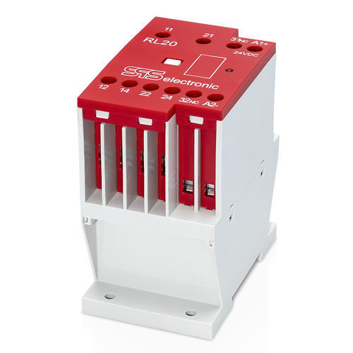 Электромеханическое реле высокого напряжения - RL 20 - SPS electronic GmbH - 24 Vcc / 2NO/NF / на DIN-рейке