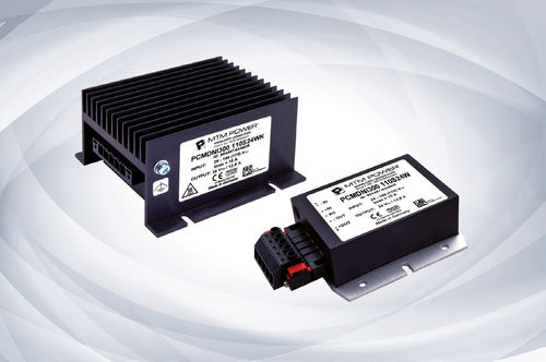 Монтированный преобразователь DC/DC на шасси - PCMDNI300 110S24 series - MTM Power Messtechnik Mellenbach GmbH - с одним выходом / с большим входным диапазоном / CE