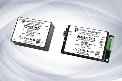 Инкапсулированный источник электропитания - PMA30 S series - MTM Power Messtechnik Mellenbach GmbH - DC/DC / AC/DC / с одним выходом