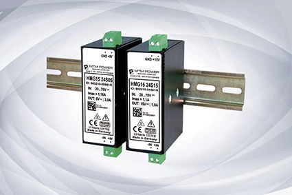 Источник электропитания на DIN-рейке - HMG15 24 series - MTM Power Messtechnik Mellenbach GmbH - DC/DC / с одним выходом / с двумя выходами