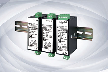 Источник электропитания DC/DC - HMG30 24 series - MTM Power Messtechnik Mellenbach GmbH - с тремя выходами / на DIN-рейке / CE