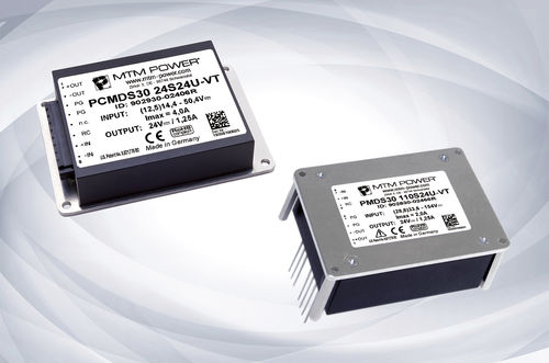 Преобразователь DC/DC для печатной платы - PMDS30 series - MTM Power Messtechnik Mellenbach GmbH - промышленный / с одним выходом / с большим входным диапазоном