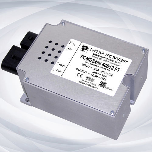 Преобразователь DC/DC с большим входным диапазоном - PCMDS400 series - MTM Power Messtechnik Mellenbach GmbH - монтированный на шасси / промышленный / с одним выходом