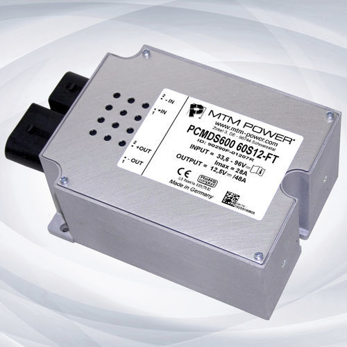 Преобразователь DC/DC с большим входным диапазоном - PCMDS600 series - MTM Power Messtechnik Mellenbach GmbH - монтированный на шасси / промышленный / с одним выходом