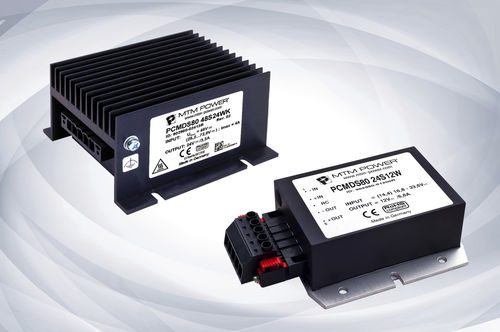 Монтированный преобразователь DC/DC на шасси - PCMDS80 24S series - MTM Power Messtechnik Mellenbach GmbH - с одним выходом / с большим входным диапазоном / CE
