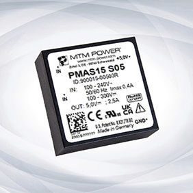Источник электропитания AC/DC - MAS15 S series - MTM Power Messtechnik Mellenbach GmbH - DC/DC / с одним выходом / CE