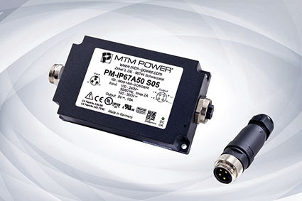 Источник электропитания AC/DC - PM-IP67A50 S series - MTM Power Messtechnik Mellenbach GmbH - DC/DC / с одним выходом / CE