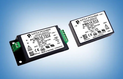 Источник электропитания для печатной платы - PMA15 D515 - MTM Power Messtechnik Mellenbach GmbH - AC/DC / с двумя выходами / CE