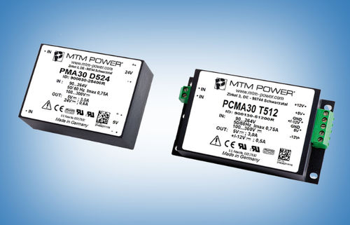 Источник электропитания для печатной платы - PMA30 S3,3 - MTM Power Messtechnik Mellenbach GmbH - AC/DC / с одним выходом / CE