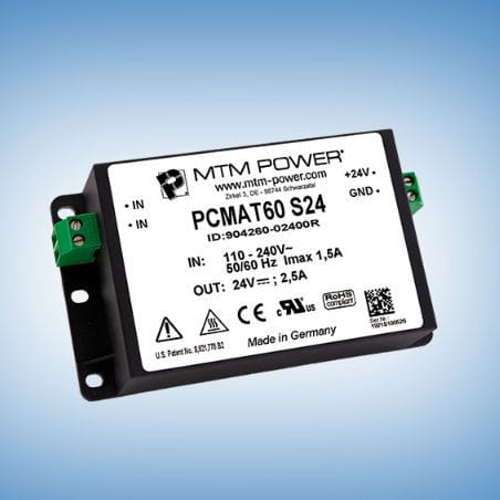 Монтированный источник электропитания на шасси - PCMAT60 S05 - MTM Power Messtechnik Mellenbach GmbH - AC/DC / с одним выходом / CE