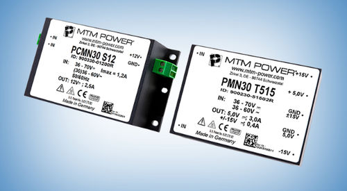 Монтированный источник электропитания на шасси - PCMN30 S05 - MTM Power Messtechnik Mellenbach GmbH - AC/DC / с одним выходом / CE