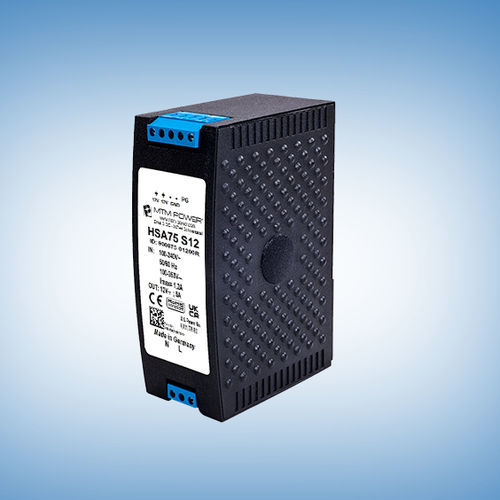 Источник электропитания на DIN-рейке - HSA75 S12 - MTM Power Messtechnik Mellenbach GmbH - AC/DC / с одним выходом / CE