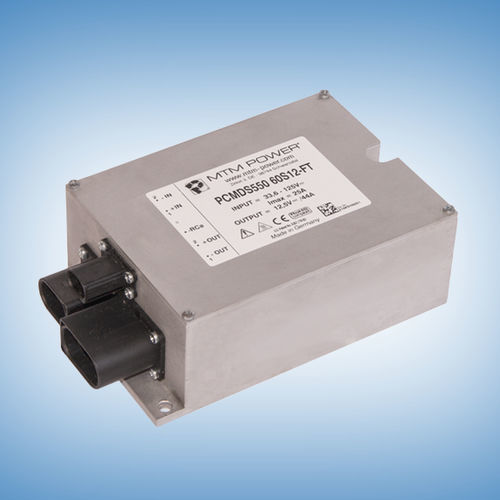 Преобразователь DC/DC с гальванической изоляцией - PCMDS550 60S12-FT - MTM Power Messtechnik Mellenbach GmbH - монтированный на шасси / с большим входным диапазоном / с одним выходом