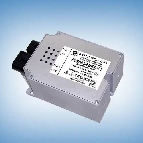 Преобразователь DC/DC с большим входным диапазоном - PCMDS400 24S12-FT - MTM Power Messtechnik Mellenbach GmbH - с гальванической изоляцией / монтированный на шасси / с одним выходом
