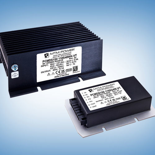 Монтированный преобразователь DC/DC на шасси - PCMDS150 24S12WK-VT - MTM Power Messtechnik Mellenbach GmbH - для транспортного средства / для применения в железнодорожной отрасли / с большим входным диапазоном