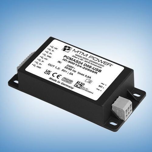 Монтированный источник электропитания на шасси - PCMAS24 D05 - MTM Power Messtechnik Mellenbach GmbH - AC/DC / с двумя выходами / CE