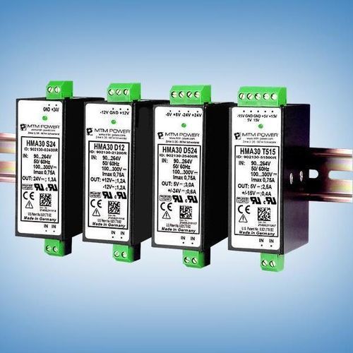 Источник электропитания на DIN-рейке - HMA30 D512 - MTM Power Messtechnik Mellenbach GmbH - AC/DC / с двумя выходами / CE