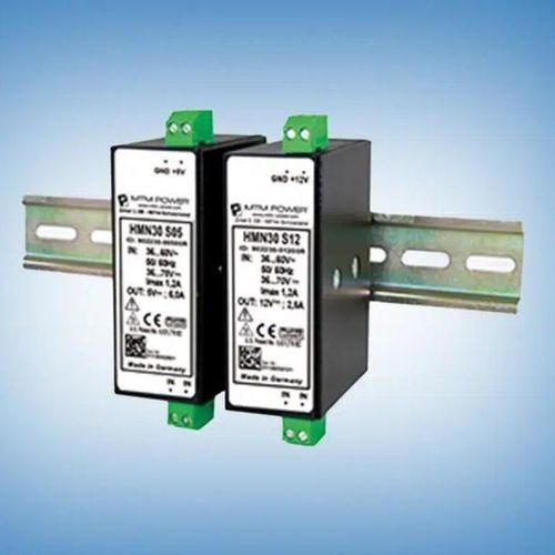 Источник электропитания на DIN-рейке - HMN30 S12 - MTM Power Messtechnik Mellenbach GmbH - AC/DC / с одним выходом / CE