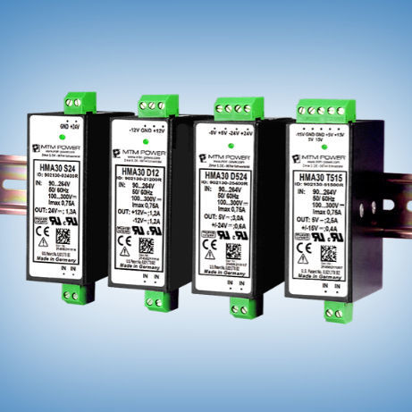 Источник электропитания на DIN-рейке - HMA30 S48 - MTM Power Messtechnik Mellenbach GmbH - AC/DC / с одним выходом / CE