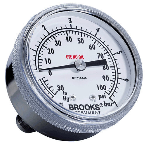 Дифференциальный манометр - 122 series - Brooks Instrument - со шкалой / резьбовой / из нержавеющей стали