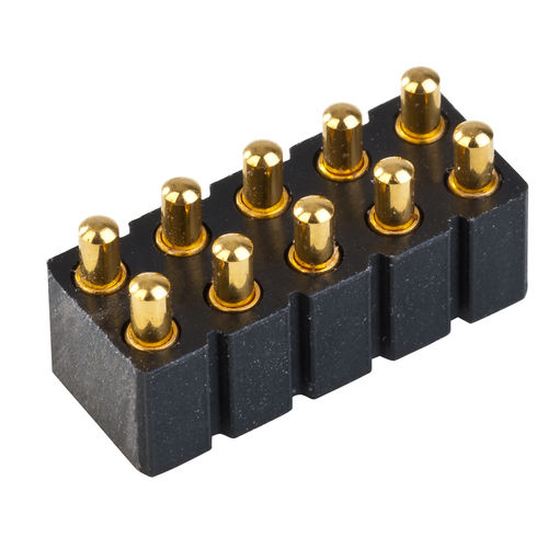 Двухрядный штыревой разъем - FKB5322 series - PTR HARTMANN GmbH - наружная резьба / SMT / с золотыми контактами