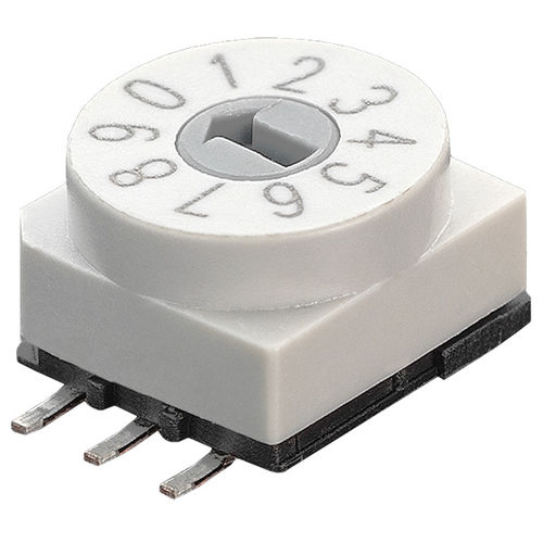 Поворотный переключатель - P65SMT - PTR HARTMANN GmbH - многополюсный / устойчивый к истиранию / поверхностный монтаж