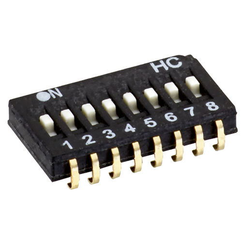 Переключатель DIP - D15AJ - PTR HARTMANN GmbH - SPST / поверхностный монтаж