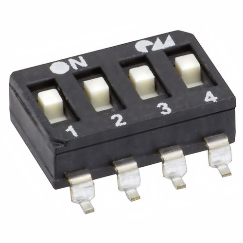 Переключатель DIP - D12AS - PTR HARTMANN GmbH - SPST / поверхностный монтаж