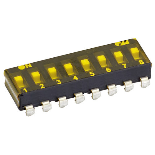 Переключатель DIP - D12AJ - PTR HARTMANN GmbH - SPST / поверхностный монтаж
