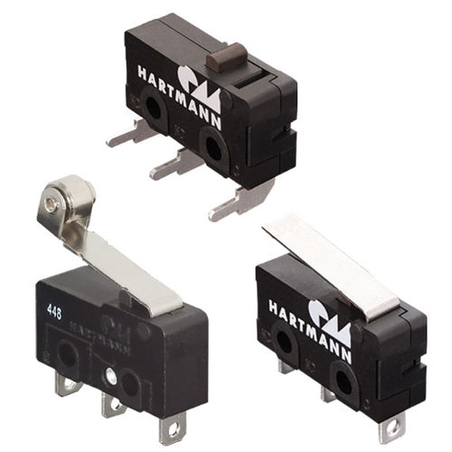 Переключатель микро - MBB1 - PTR HARTMANN GmbH - на пружине / однополюсный