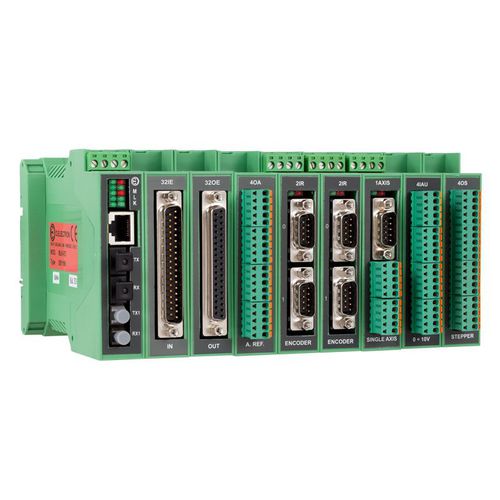 Цифровой модуль входа/выхода - PE3 series - D.Electron - аналоговый / Ethernet / на DIN-рейке