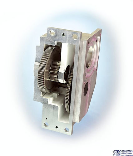 Редуктор с прямыми зубьями - Spur Gear Unit - SPN Schwaben Präzision Fritz Hopf GmbH - коаксиальный / 20-50 Nm / 50-100 Nm