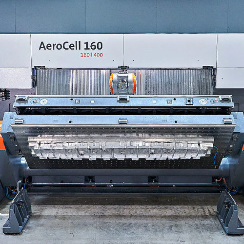 Обрабатывающий центр 5 осей - AeroCell 160 - bavius technologie gmbh - горизонтальный / для алюминия / HSK A-63
