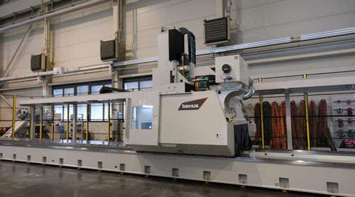 Обрабатывающий центр 5 осей - PBZ SC series - bavius technologie gmbh - вертикальный / для стали / для алюминия