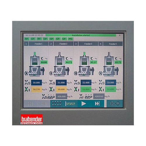 Терминал с сенсорным экраном - Congrav® OP16-E - Kubota Brabender Technologie GmbH - для дисплея / для интерфейса управления / для контроля