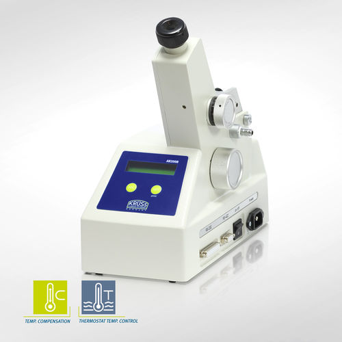 Цифровой рефрактометр - AR2008 - A. KRÜSS Optronic GmbH - с двойной шкалой / лестница Brix / Аббе
