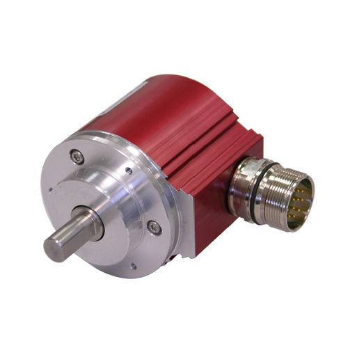 Абсолютный датчик угла поворота - AEV58 series - TR-Electronic GmbH - со сплошным валом / с интерфейсом SSI / ATEX