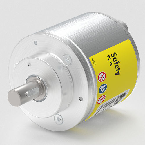 Компактный датчик угла поворота - CDV582 series - TR-Electronic GmbH - абсолютный / со сплошным валом / с полой осью