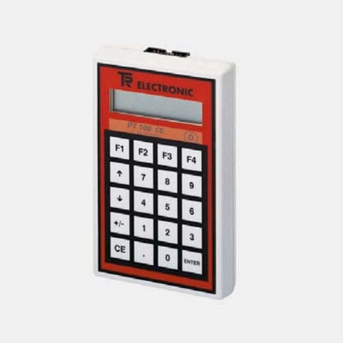 Терминал с клавиатурой - PT-100-N - TR-Electronic GmbH - настенный / LCD / беспроводной