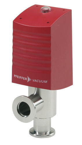 Клапан с пневматическим управлением - Pfeiffer Vacuum+Fab Solutions - для сжатого воздуха / с прямым углом