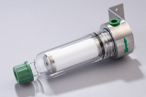 Картер для фильтра с картриджем - FS-20T-D - M&C TechGroup Germany GmbH - для жидкостей / из ПТФЭ / из нержавеющей стали