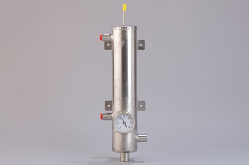 Охладитель для жидкости - LGC-1 - M&C TechGroup Germany GmbH - для газов / из нержавеющей стали / с системой подвода жидкости
