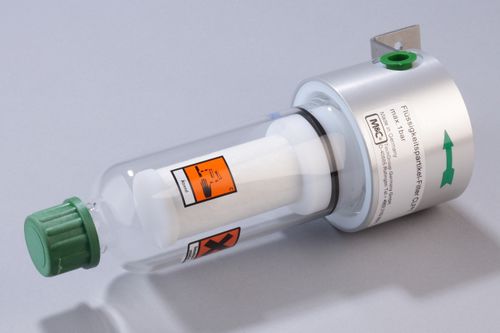 Картер для фильтра с картриджем - CLF-T - M&C TechGroup Germany GmbH - для газа / из ПТФЭ