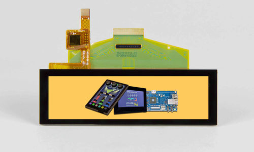 Блок индикации с мультисенсорным экраном - DD-PO-25664xx-xx - Densitron Technologies - ОСД / цветной / 256x64