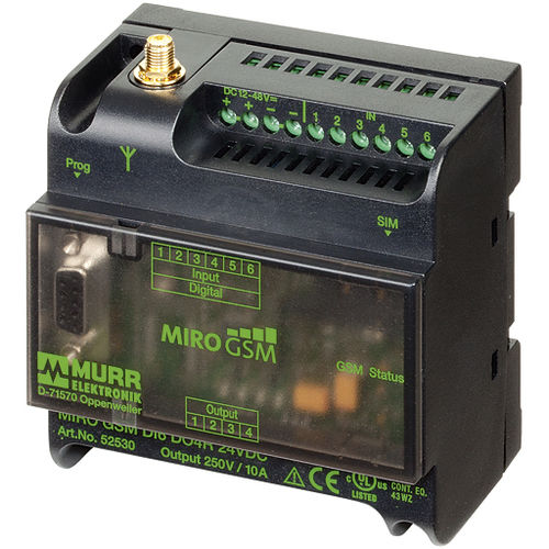 Пульт дистанционного управления GSM - MIRO DI6 DO4R series - MURRELEKTRONIK - промышленный