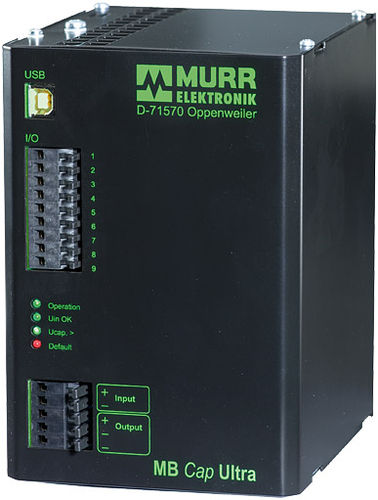 Буферный модуль для электропитания DC на DIN-рейке - MB CAP ULTRA series - MURRELEKTRONIK