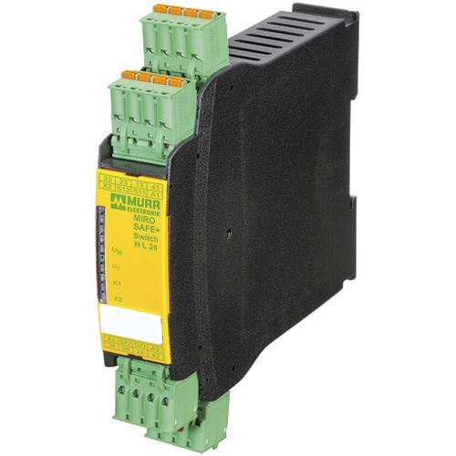 Реле безопасности 3NO - MIRO SAFE+ SWITCH H - MURRELEKTRONIK - 1NF / на DIN-рейке