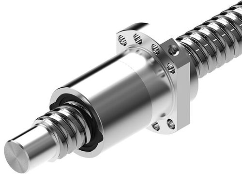 Гайка с фланцем - FED-E-B - Bosch Rexroth - Linear Motion Technology - из металла / для шарикового винта / с прокладкой