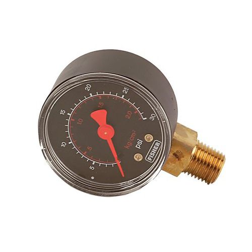 Дифференциальный манометр - J5 series - FISHER REGULATORS - аналоговый / резьбовой / из пластика